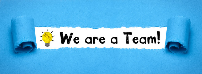 We are a Team! 