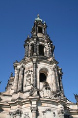 Fototapeta na wymiar Katholische Hofkirche in Dresden, Germany