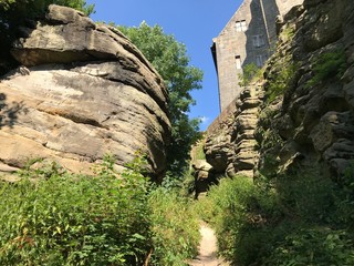 Burg Bentheim in Bad Bentheim (Niedersachsen)