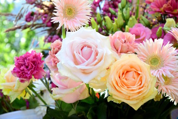 Blumenstrauß - Blumen - Rosen