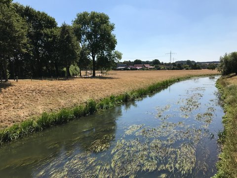 Hase Fluss in Bramsche (Niedersachsen)