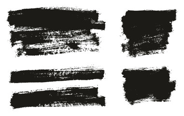 Paint Brush Thin Background High Detail Abstract Vector Background Set 139
