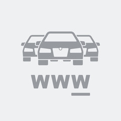 Automotive web services icon