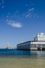 LNG TERMINAL - Infrastructure of the wharf in Swinoujscie for the gas tanker