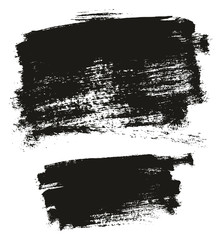 Paint Brush Thin Background High Detail Abstract Vector Background Set 33