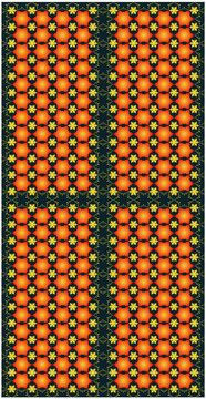 Seamless Pattern golden Snow flakes on dark background vector illustration festive texture wrapping paper packaging seamless decoration pattern wrapping paper decoration wallpaper fabric cloths