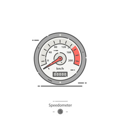 Speedometer - Line color icon
