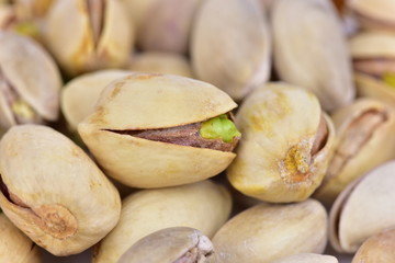 pistacio nuts in shells