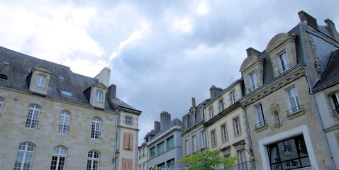 Fototapeta premium Häuser in Quimper, Frankreich