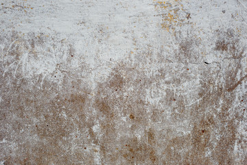 Detail of dirty concrete wall