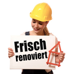 Frisch saniert