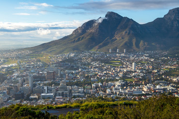 Blick auf Kapstadt vom Singnal Hill