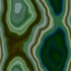 marble agate stony seamless pattern texture background - dark emerald green khaki brown olive color with smooth surface