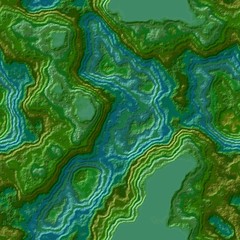 marble agate stony seamless pattern texture background - green khaki brown olive color with rough surface