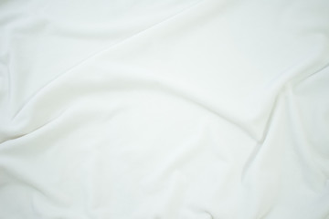 white crumpled blanket, plaid, texture