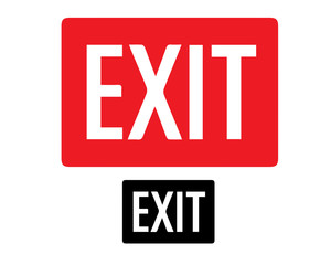 Signage-EXIT Sign