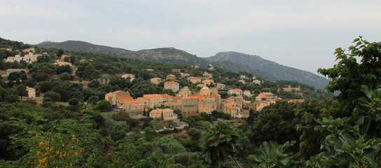 Corsica Mountain Town