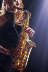 Obraz na płótnie Canvas Saxophone