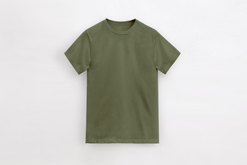 Solid Basic T-Shirt classic olive Man unbranded
