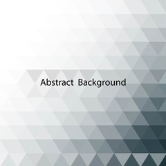 Obraz premium Abstract geometric background with transparent triangles. Vector illustration. Brochure design. - Vektorgrafik