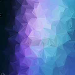 Obraz premium Dark Pink, Blue vector cover with set of hexagons. Illustration of colored hexagons on white surface. Pattern for ads