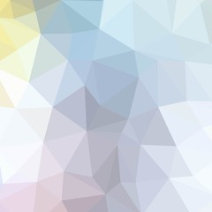 Multicolor polygonal illustration consisting of triangles. Geometric background in origami style with gradient. Triangular design for your business. Rainbow, the image of the spectrum. Polygon style