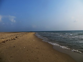 Fototapeta na wymiar Dhanuskodi beach (Rameswaram)