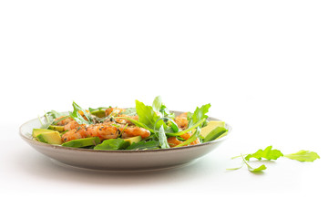 seafood salad as a Mediterranean dish