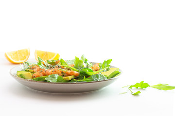 seafood salad as a Mediterranean dish