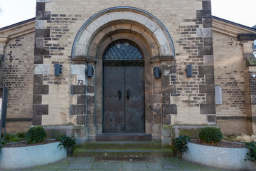 Old church door