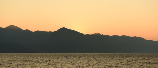 Islands in Mediterranean Sea. Croatian islands,