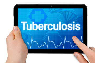 Tablet computer with diagnosis tuberculosis