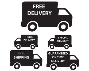 Icons-Delivery Truck Icons