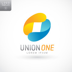 Corporate Logo Design Isolated on white background : Vector Illustration