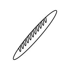 fresh baguette bread