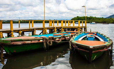 Fototapeta premium Barcos