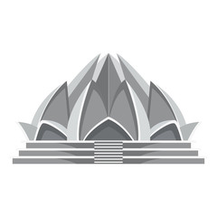 Lotus temple architecture