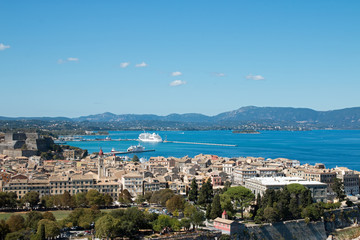 Obraz premium Korfu Town