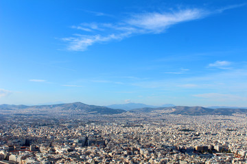 city view of Athens, Greece
