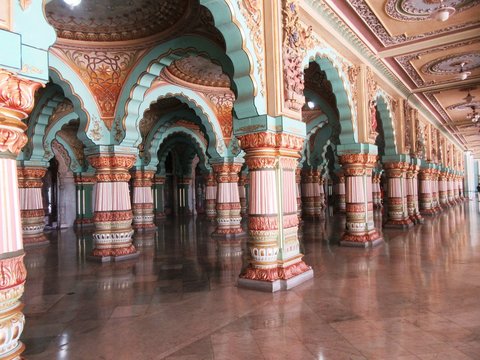 Amba Vilas Palast in Mysore / S&uuml;dindien