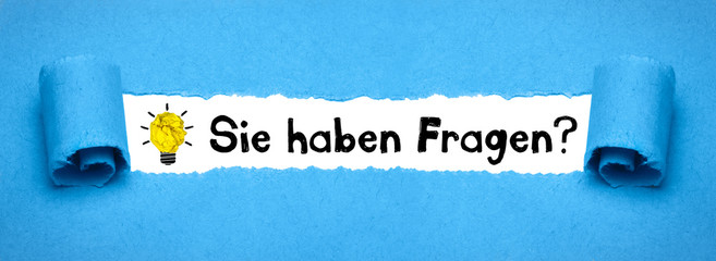 Sie haben Fragen?