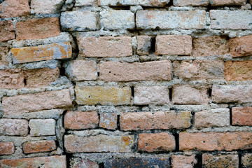 Old & crack brick background wallpaper