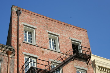 Obraz premium hurricane Katrina New Orleans