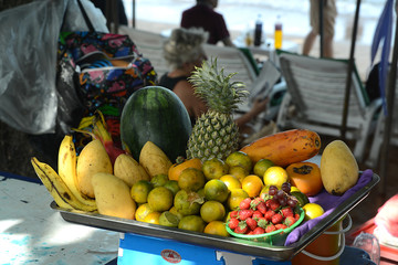 Strassenverkäufer in Thailand