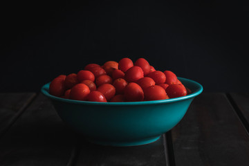 Fresh tomatoes freshly grown