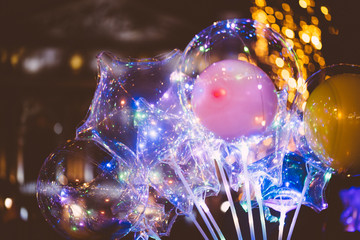 Christmas Fair in European City