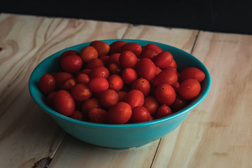 Fresh tomatoes freshly grown