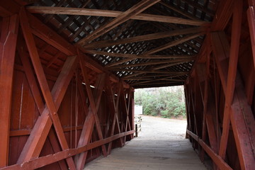 Fototapeta na wymiar Campbell's Covered Bridge