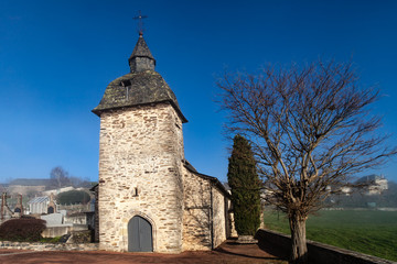 Fototapeta na wymiar Allassac (Corrèze – France) – Chapelle Saint Ferréol et cimetière