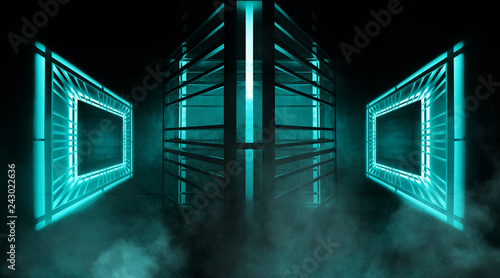 Background Wall With Neon Lines And Rays Background Dark